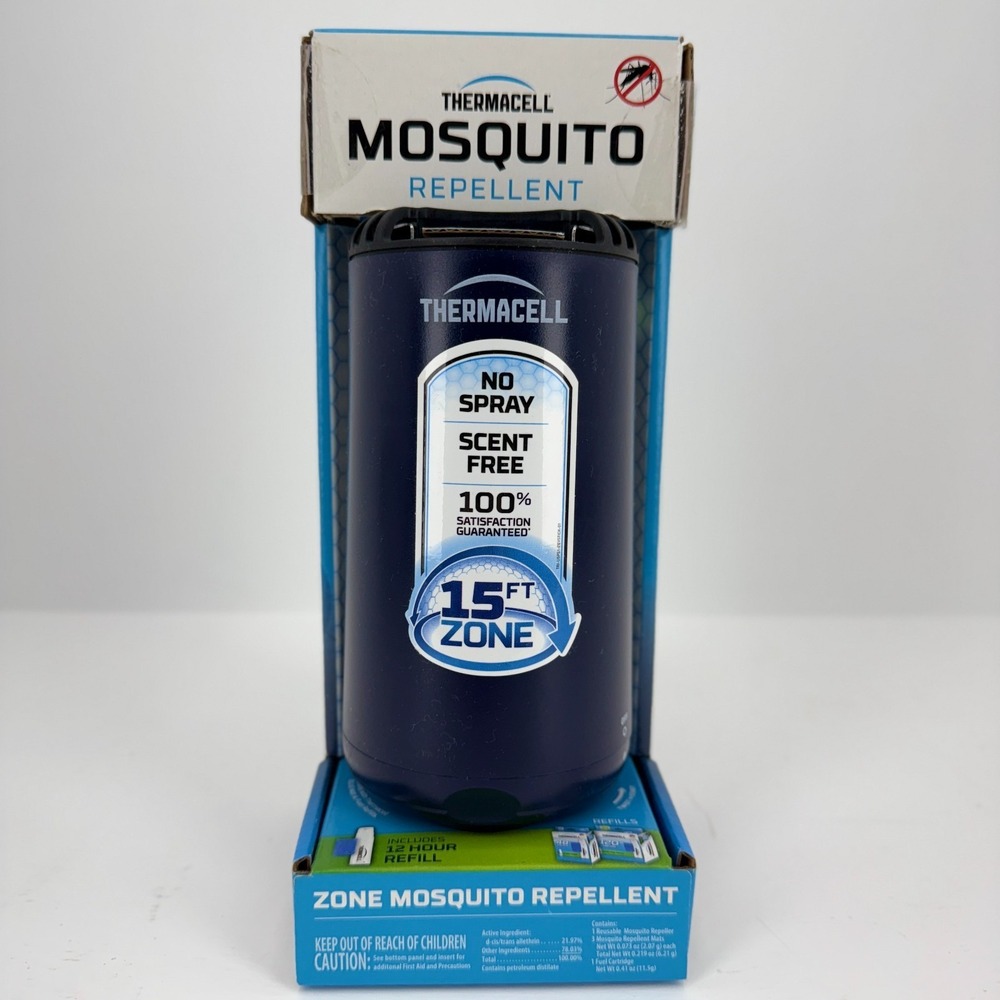 Thermacell‎ Patio Shield Mosquito Repellent Kit Bonus Pack 15 Ft Zone